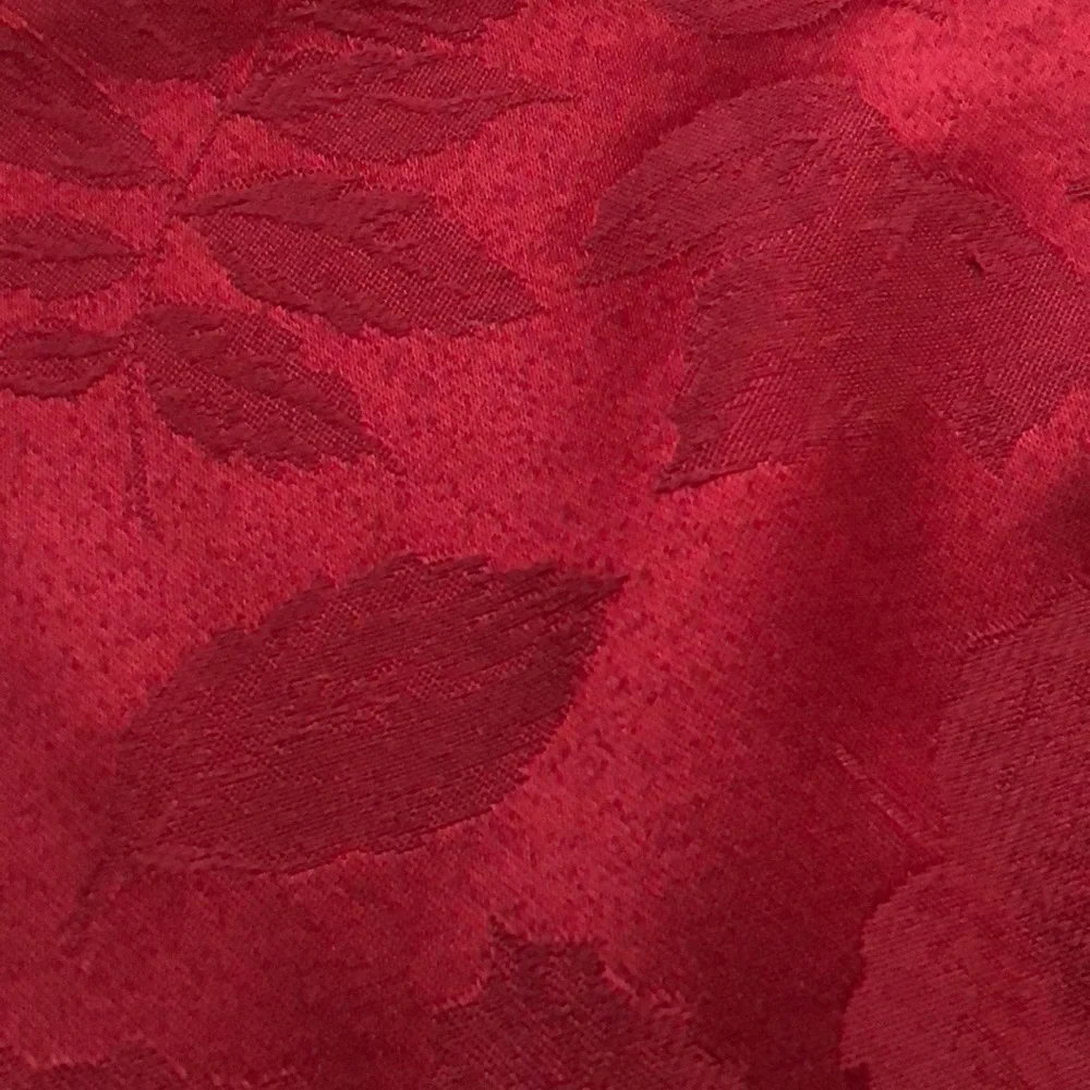 Dasmask Harvest Autumn Gatherings Thanksgiving Napkins Set (4) Burgundy Red‎